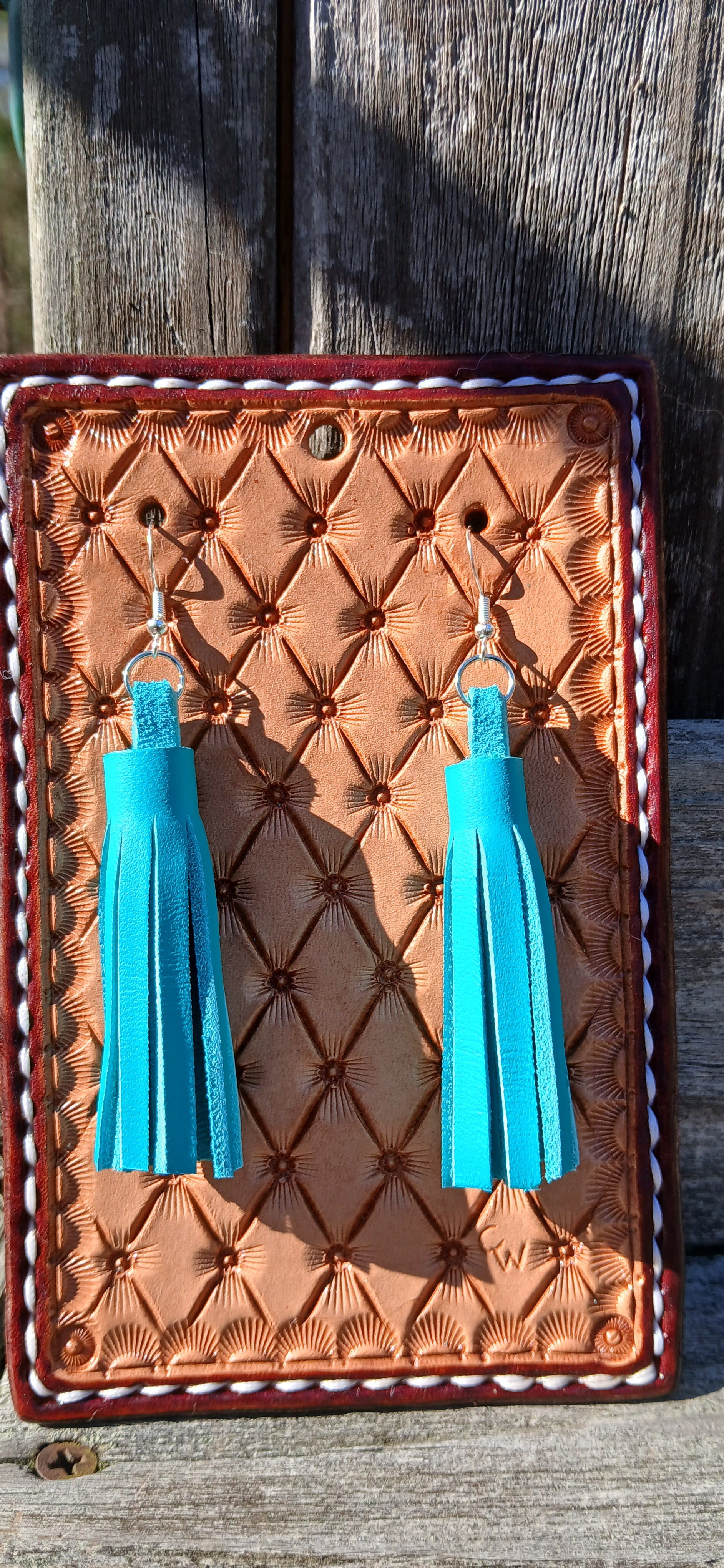 Handmade Leather Earrings