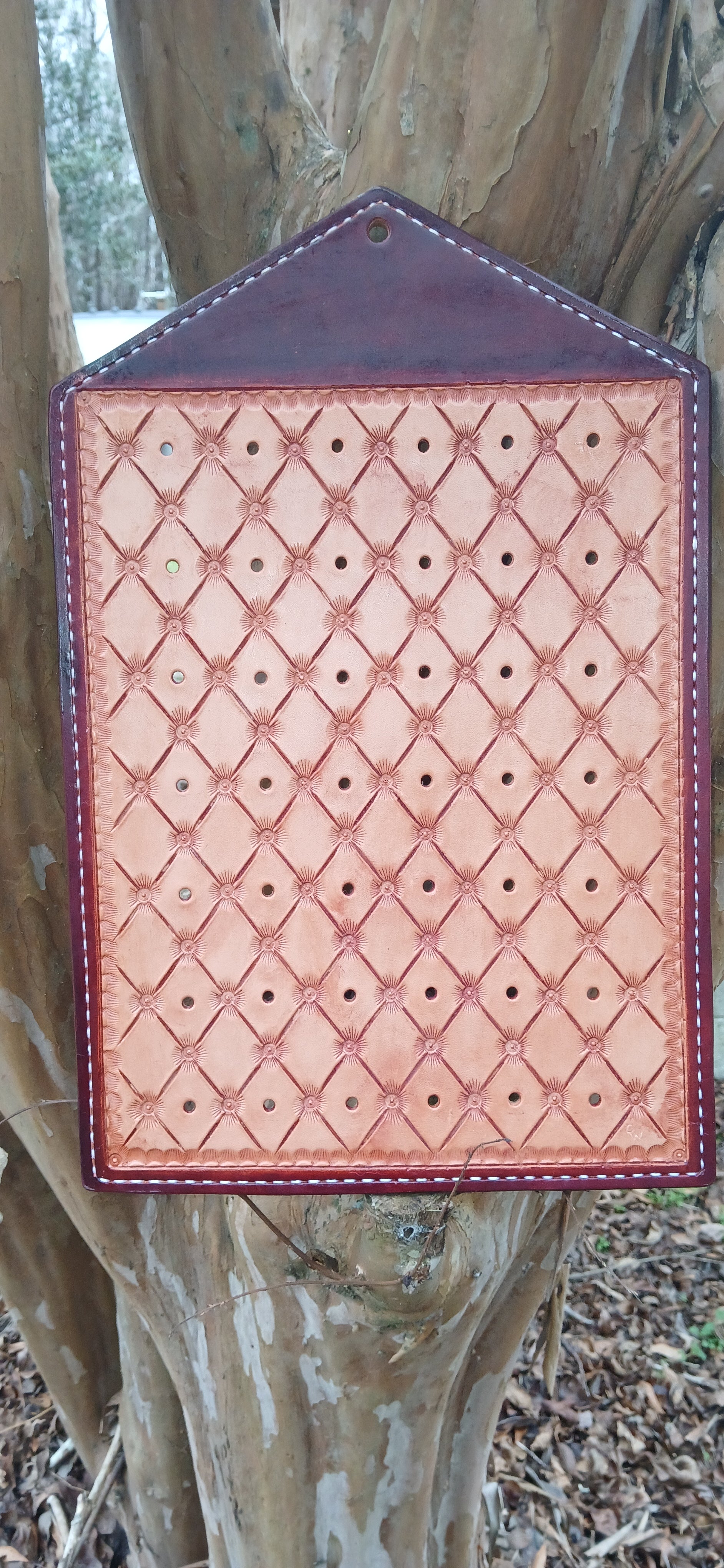 Large wall hanging earrings holder