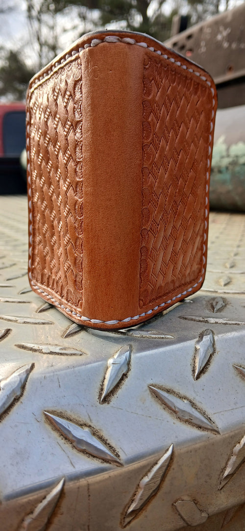 Bifold Front Pocket Card Wallet(small stamp)