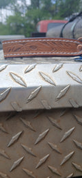 Leather Keychain (hand tooled pattern)