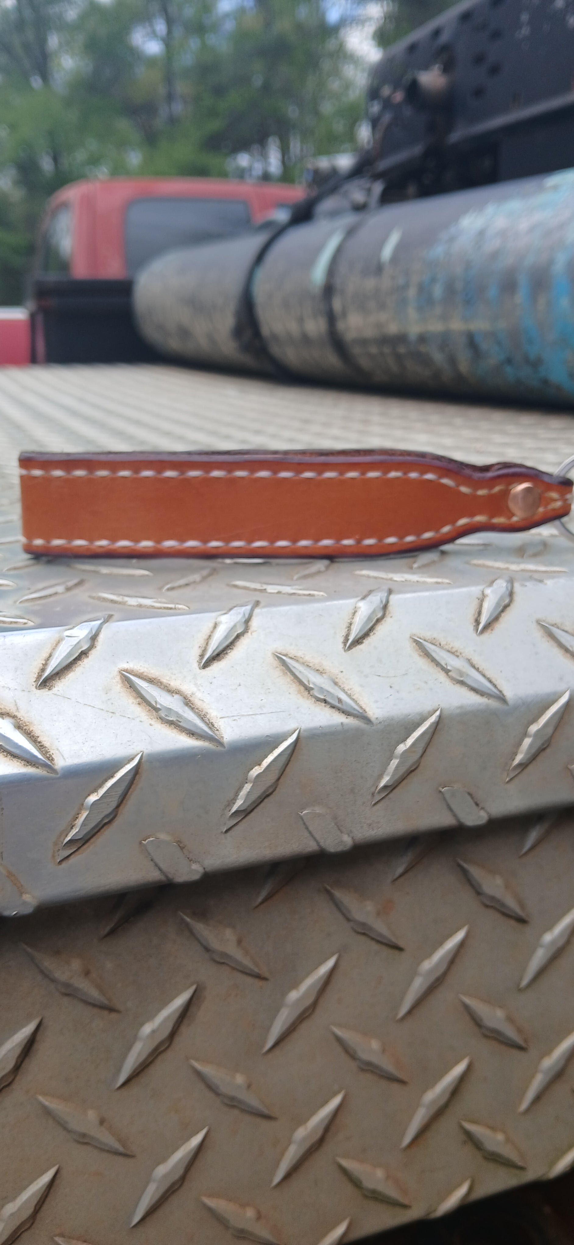 Leather Keychain (plain)