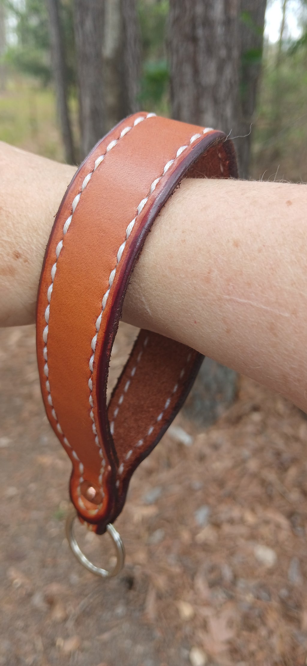Leather Keychain (plain)
