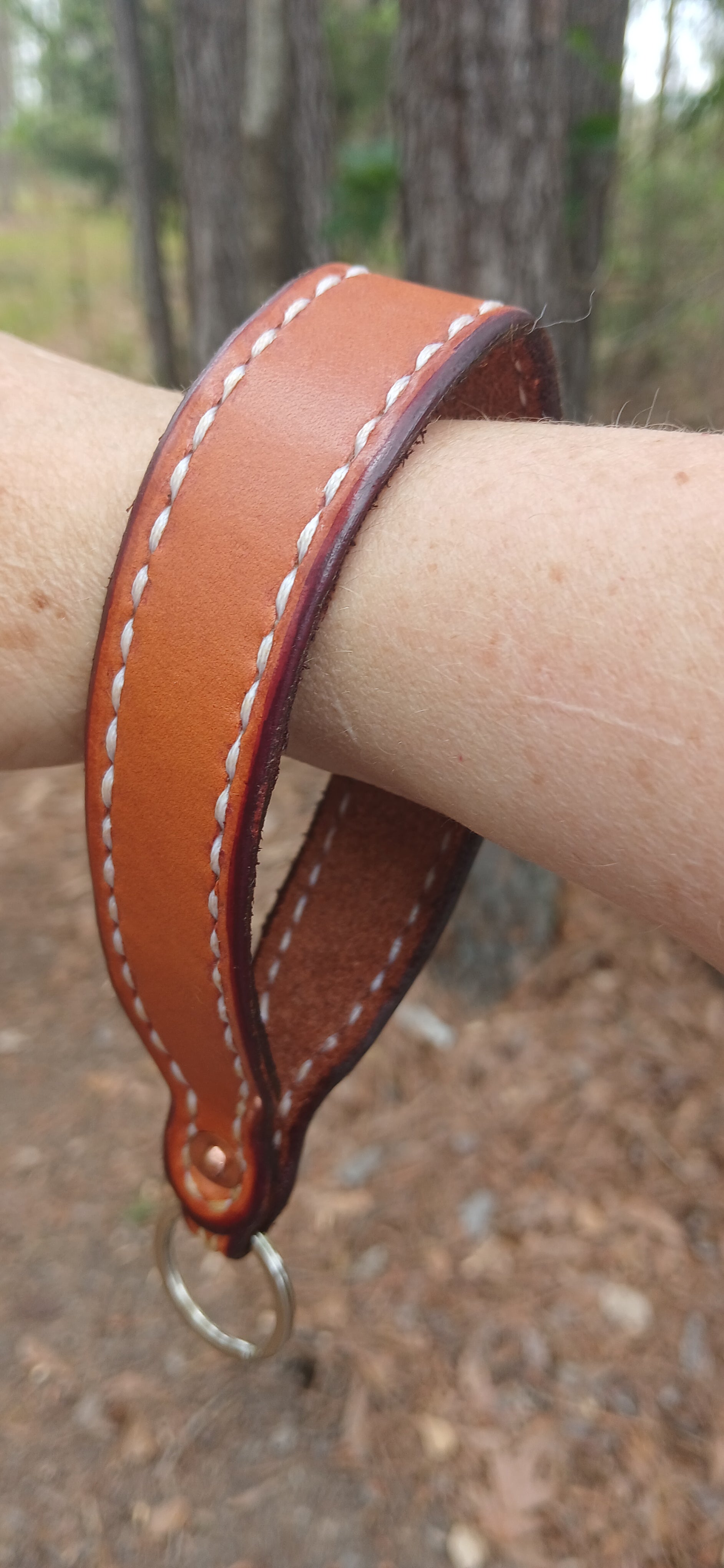 Leather Keychain (plain)