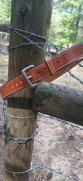 Leather Belt 40 in adjustable to fit 37-43 in waist