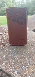 Tooled (corner) Roper Wallet