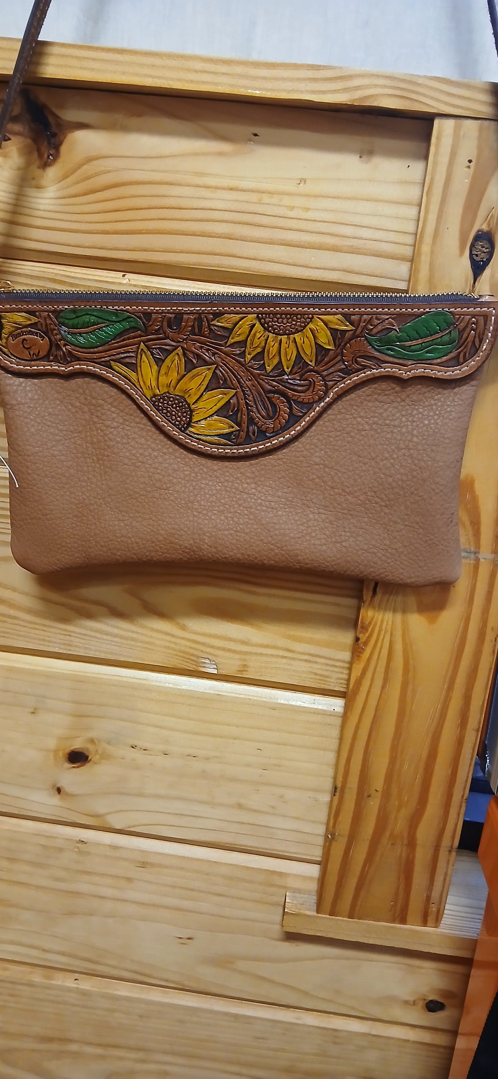 Crossbody purse (sunflower)